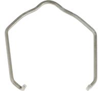 GATES Halteschelle, Ladeluftschlauch rechts Silber für SKODA VW SEAT AUDI HCL003