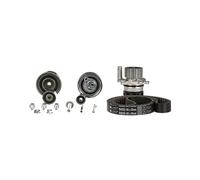 1x Gates Wasserpumpe + Zahnriemensatz u.a. für Audi A1 8X 2.0 | 699397