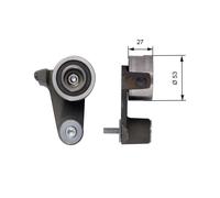 Spannrolle, Zahnriemen GATES T41165