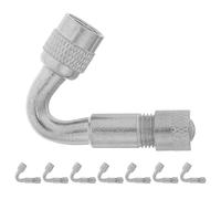 Gatuida 8-teiliges Reifenventil-verlängerungsset: Reifenventilverlängerung - Kupfer-aufblasadapter für Fahrzeugluftpumpe, Auto, Motorrad, Heimgebrauch