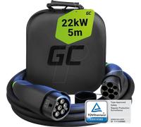 Green Cell EVKABGC01 Ladekabel für Elektrofahrzeuge Schwarz Typ 2 3 5 m (EVKABGC01)