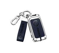 GDFEH Autoschlüssel Hülle für Mazda CX-60 2022 2023, Schlüsselhülle Hohe Qualität Leder Schlüsselbox Cover Schutzhülle mit Schlüsselanhänger Schlüsselabdeckung Auto Zubehör,B-5