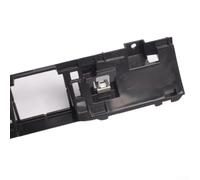 Gdfnmogo Armaturenbrett Quarz Uhr Rahmen Halterung für Passat B7 & CC (2009-2016) - ABS Kunststoff Ersatz Montagehalterung OEM 3AA857318C Schwarz