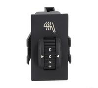 Gdfnmogo Auto Sitzheizung Einstellknopf Schalter für 508 3008 und Citroën C5 96653109ZD Schwarz Innenraum Ersatz Sitz Temperaturanpassung Einbau