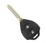 Gdfnmogo Ersatz Fernbedienung Autoschlüssel Gehäuse kompatibel mit Camry 1997 bis 2005 1997 bis 2005 1996 bis 2006 für Avensis von 2001 bis 2003-2 Tasten Schwarz