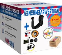 GDW AHK für Nissan Qashqai II 14-18 vert. abnehmbar + 7-pol ES ABE
