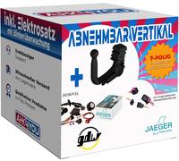 GDW AHK für Nissan Qashqai II 14-18 vert. abnehmbar + 7-pol JAEGER ES SPEZ