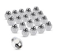 GEAREVER 20 Radmuttern M12x1,5 Kegelbund 60° SW21 geschlossen Felgenmutter Radbefestigung kompatibel mit Hyundai i10 i20 i30 i40 ix20 ix35 ix55, Kia Rio Ceed Sportage Sorento Mazda