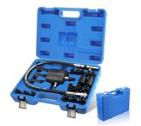 GEARMONSTER 21tlg Diesel Einspritzdüsen Abzieher, Pneumatischer Injektor Abzieher mit Adapter, Einspritzdüsenabzieher, Druckluft Injektoren Auszieher Werkzeug