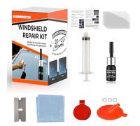 GEARMONSTER Windschutzscheibe Reparaturset Werkzeug, PKW Steinschlag Frontscheibe Glas Reparatur Flüssigkeit, Glasreparaturflüssigkeit, Reparatur Kratzern, Rissen, Auto Zubehör, Windshield Repair Kit
