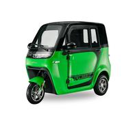 Geco Tiro 1,5kW Elektromobil E-Kabinenroller 2 Personen Zulassung | LCD-Display