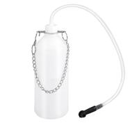 Gedlex Bremsenentlüftungsgerät Auto, 1L Bremsflüssigkeitsbehälter mit 60 cm Schlauch und Gummiadapter, Bremsenentlüfter Motorrad, Geeignet für die Meisten Brems- und Kupplungsentlüftungssysteme