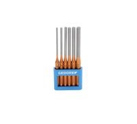 GEDORE L 119 Splinttreiber-Satz lange Form 6-teilig im PVC-Halter