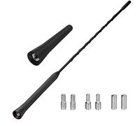 GeekerChip Autoantenne,FM DAB Antenne Auto 6,5cm & 23cm Universal Kfz Dachantenne,Kurze Auto Antenne für AM & FM Empfang