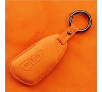 Gehäuse für Autoschlüssel mit Fernbedienung für Golf 8, MK8, ID-4, ID-6, für Skoda, für Octavia, für A8, für Seat, für Leon, für FR, für MK4 für Cupra Schutz Autoschlüssel Schutz Keyles(Orange Set 2)