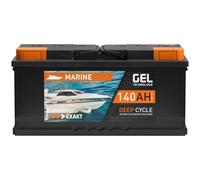 GEL Batterie 12V 140Ah Solarbatterie Bootsbatterie Marine Boot Gel Akku 120Ah