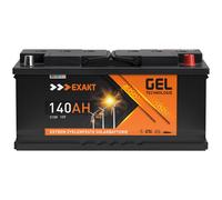 GEL Batterie 12V 140Ah Solarbatterie Wohnmobil Batterie Gel Akku 120Ah 130Ah