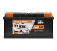 GEL Batterie 12V 140Ah Wohnmobil Batterie Solarbatterie Gel Akku 120Ah 130Ah