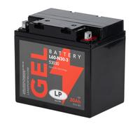 Landport G60-N30L-A GEL Motorrad Batterie, 12 V 30 AH