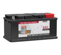 GEL Batterie 140Ah 12V Solarbatterie Wohnmobil Batterie Versorgung Blei Gel Akku