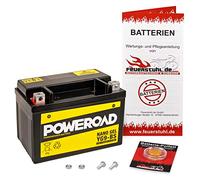 Gel-Batterie für Honda FES 125 Pantheon, 1998-2002 (JF05) wartungsfrei, einbaufertig, startklar, inkl. 7,50€ Pfand