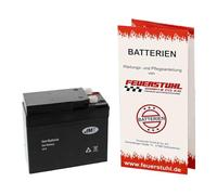 Gel Batterie für Honda SJ 50 Bali, 1995-2001 (AF32) wartungsfrei, einbaufertig (inkl. 7,50€ Pfand)