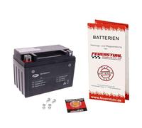 Gel Batterie für Royal Enfield Meteor 350, 2021-2024, wartungsfrei, einbaufertig (inkl. 7,50€ Pfand)