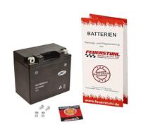 Gel Batterie für Suzuki GSX-S 125, 2017-2021 (WDL0) wartungsfrei, einbaufertig (inkl. 7,50€ Pfand)