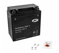 Gel Batterie JMT Generic Worx 125 2012-2013 wartungsfrei einbaufertig mit Pfand