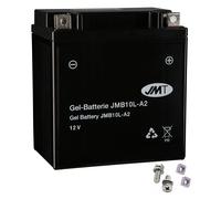 GEL-Batterie Motorrad YB10L-A2 für Suzuki GS 450 E Bj 1980-1981 von JMT - Neu