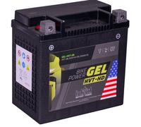 intAct Bike-Power Motorradbatterie HVT YTX14-BS 12V 14Ah HVT-08 GEL