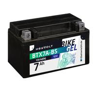 HeyVolt BIKE GEL Motorradbatterie YTX7A-BS 50615 12V 7Ah