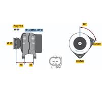 Generator Bosch 0 986 045 310