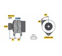 Generator Bosch 0 986 049 490