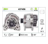 VALEO 437456 Lichtmaschine