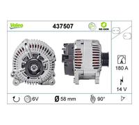 VALEO Generator REMANUFACTURED PREMIUM 437507 für Audi VW (FAW)