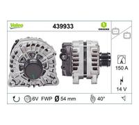 Generator Valeo 439933 Valeo Origins New Oe Technologie für Citroën Opel Peugeot