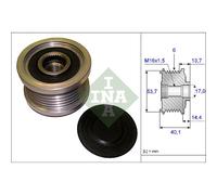 INA 535 0202 10 - Generatorfreilauf