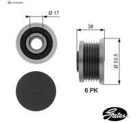 GENERATORFREILAUF OAP7081 FÜR RENAULT SCÉNIC/III/GRAND LAGUNA/Grandtour OPEL