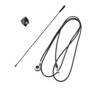 Generic Autoradio-Antennen-Gummi-Ersatz, Toller Empfang, Passend für 205 206 306 307 309 406 806, Flexible AM-FM-Signalantenne für Autodach oder Kotflügel
