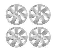 Generic Felgenabdeckung, Nabenkappe, Sportlicher Look, Einfache Installation, Reduziert den Windwiderstand, 19-Zoll-Auto-Nabenkappe, Kratzfest, für Modell Y 2021 Bis 2023 (Silver)