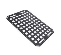 Generic LKW-Ladeflächen-Molle-Paneel, Robuste Aluminium-Schienenmontage-Aufbewahrungsplatte für Pickup-Trucks, Einfache Installation für Autos, SUVs und Wohnmobile