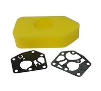 Generic Luftfilter + Vergaser Membrane + Primer für Briggs & Stratton 450 500 550 Series ab 2003 ersetzt 698369 / 795083 495770 / 694394 494408, J19LM, 7721, 5936, 14547