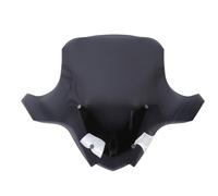 Generic Motorrad-Windschutzscheibe, Eleganter Block aus Sandbeständigem Sand des Winddeflexrektors für Motorräder für R1250RT 2021-2023 (Rauchiges Schwarz)