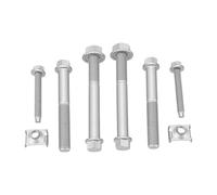Generic Schraubensatz für den Vorderen Unteren Inneren Querlenker. Hochfester Stahl-Querlenker-Schrauben- und Mutternsatz OE 13859 11561429 für die Reparatur der Aufhängung