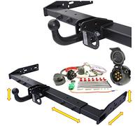 Generic Tow Hitch - Universell, stabil und abnehmbar - für Wohnmobil, Reisemobil, Abschleppwagen, Kofferaufbau, Ladebordwand - mit Kugelstange, 3 Jahre Garantie