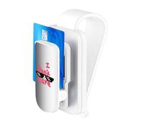 Genérico Brillenhalter für Sonnenvisier, robustes Autozubehör, Brillenhalter im Auto, für Familie, Auto, Fahrzeug, Innenbereich, Garage, LKW, SUV