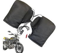 Generico Handschutz für Motorrad, komfortabel, elektrisch, thermisch, Winter, ATV, Handschutz, Handschuhe, für Motorradfahrer, Pendler, Touring, Reisen, Abenteuer und kaltes Wetter