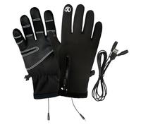 Genérico Motorradhandschuhe mit Heizung, 3 Stufen, Touchscreen, wiederaufladbar, USB, Fahrradzubehör, elektrische Handschuhe für Herren, für Motorrad, Bau, Outdoor, Schneeschaufel