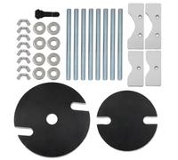 Genérico Reparaturset für Motorrad-Auspuff, tragbares Werkzeug aus Aluminium, Werkzeug zum Entfernen von Dellen, für Männer, Motorrad, Straße und Outdoor-Reisen